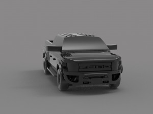 RAPTOR READY TO PRINT MODEL Modelo de Impressão 3D