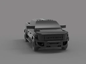 RAPTOR READY TO PRINT MODEL 3D Print Model