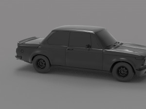 B-MW 2002 READY TO PRINT MODEL 3D Print Model