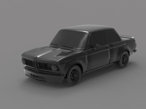 B-MW 2002 READY TO PRINT MODEL 3D Print Model
