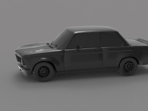 B-MW 2002 READY TO PRINT MODEL 3D Print Model
