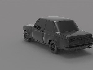 B-MW 2002 READY TO PRINT MODEL 3D Print Model