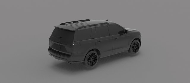 Car fo rd expedition 2018 READY TO PRINT MODEL 3D-Druckmodell .c4d .max .obj .3ds .fbx .stl .blend 