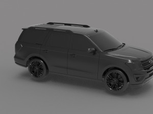 Car fo rd expedition 2018 READY TO PRINT MODEL 3D-Druckmodell