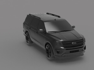 Car fo rd expedition 2018 READY TO PRINT MODEL 3D-Druckmodell