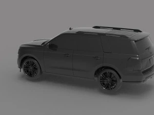 Car fo rd expedition 2018 READY TO PRINT MODEL 3D Print Model