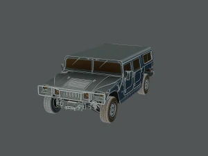 Hummer ready to print 3D Print Model