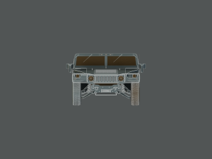 Hummer ready to print Model Cetak 3D