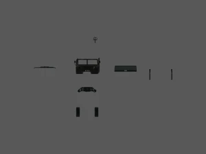 Humvee 172 model ready to print 3D Print Model