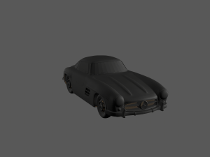 Mercedes benz 300 sl coupe ready to print Modèles 3D en vedette