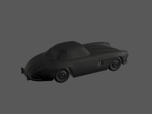 Mercedes benz 300 sl coupe ready to print Modèles 3D en vedette