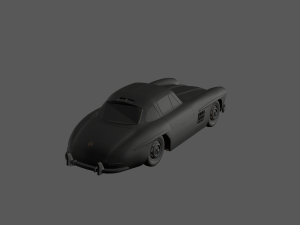 Mercedes benz 300 sl coupe ready to print Modèles 3D en vedette