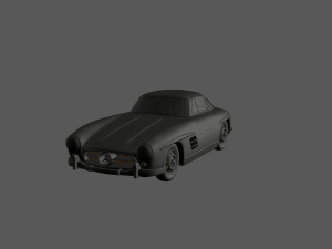 Mercedes benz 300 sl coupe ready to print Modèles 3D en vedette
