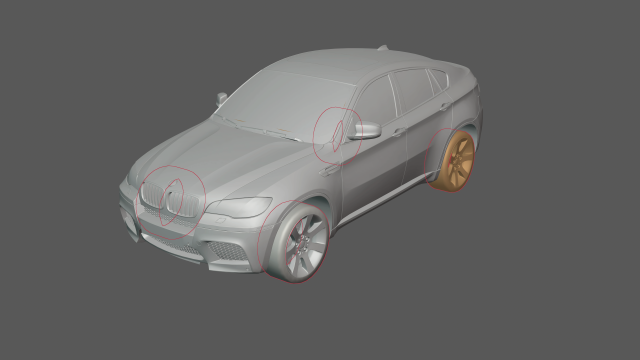 X4 ready to print Modèles 3D en vedette .c4d .max .obj .3ds .fbx .stl .blend 