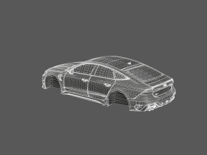 Audi RS 2021 3d READY TO PRINT MODEL 3D Принт Модель