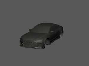 Audi RS 2021 3d READY TO PRINT MODEL 3D Принт Модель