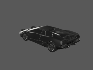 Lamborghii diablo 3d ready to print model 3D 打印模型