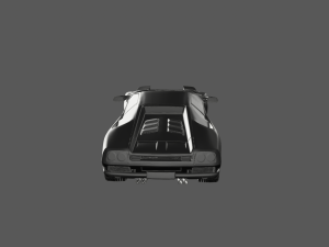Lamborghii diablo 3d ready to print model 3D 打印模型