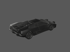 Lamborghii diablo 3d ready to print model 3D 打印模型