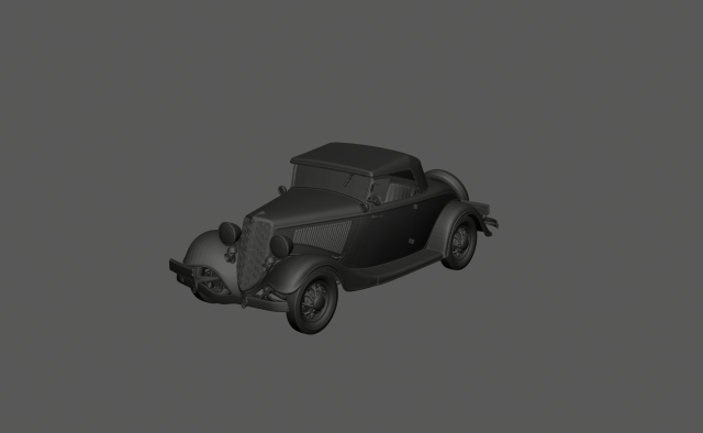 Fod roadstar 3d ready to print model Modelo de impresión 3D .c4d .max .obj .3ds .fbx .stl .blend 