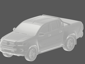 Toyota hilux ready to print 3D 프린트 모델