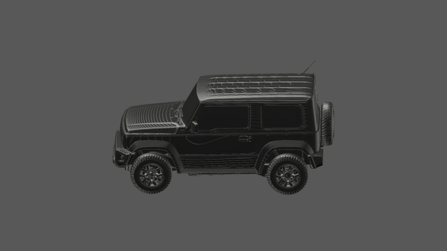 Suziki jimmy ready to print model 3D प्रिंट मॉडल .c4d .max .obj .3ds .fbx .stl .blend 