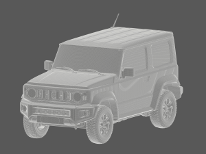 Suziki jimmy ready to print model 3D प्रिंट मॉडल