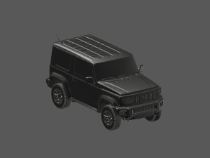 Suziki jimmy ready to print model 3D प्रिंट मॉडल