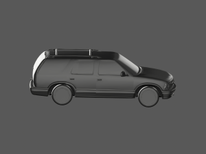 Blazer ready to print model 3D Принт Модель