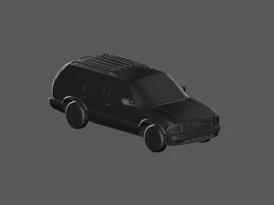 Blazer ready to print model 3D Print Model