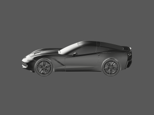Chevrolet corvette stingray ready to print model Modelo de Impressão 3D