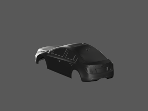 Chevrolet cruze ready to print model 3D 프린트 모델