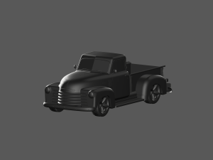 Chevrolet truck 1950 ready to print model 3Dプリントモデル