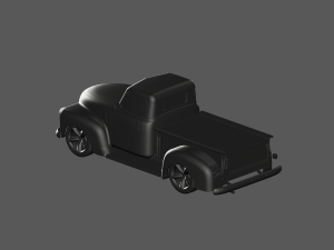 Chevrolet truck 1950 ready to print model 3Dプリントモデル