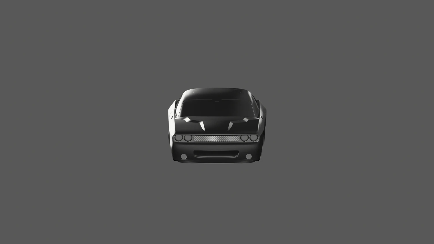 Dodge challenger 3d ready to print model 3D Print Model .c4d .max .obj .3ds .fbx .stl .blend 