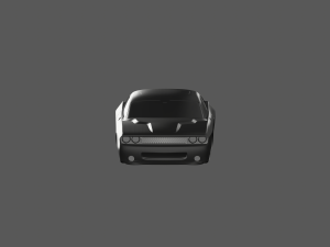 Dodge challenger 3d ready to print model 3D Print Model