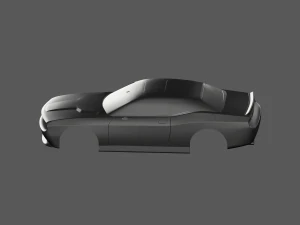 Dodge challenger 3d ready to print model 3D Print Model