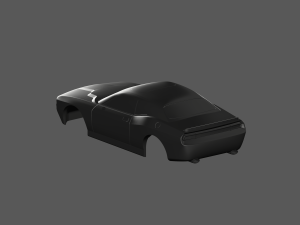 Dodge challenger 3d ready to print model 3Dプリントモデル