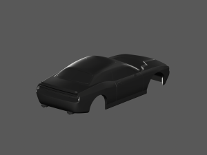 Dodge challenger 3d ready to print model 3Dプリントモデル