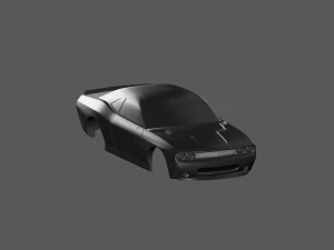 Dodge challenger 3d ready to print model 3D Print Model