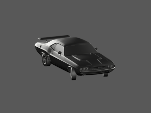 Dodge challenger 3d ready to print model 3D Print Model