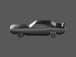 Dodge challenger 3d ready to print model 3D Print Model