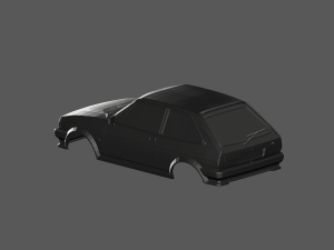 Fiesta 3d ready to print model 3Dプリントモデル
