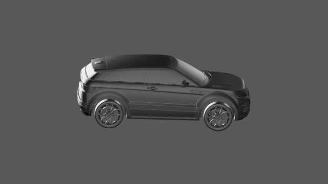 Range rover 3d ready to print model Modelo de Impressão 3D .c4d .max .obj .3ds .fbx .stl .blend