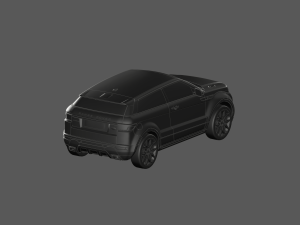 Range rover 3d ready to print model Modelo de Impressão 3D