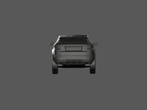 Range rover 3d ready to print model Modelo de Impressão 3D