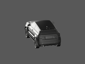 Range rover 3d ready to print model Modelo de Impressão 3D