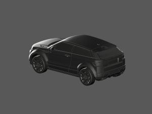 Range rover 3d ready to print model Modelo de Impressão 3D