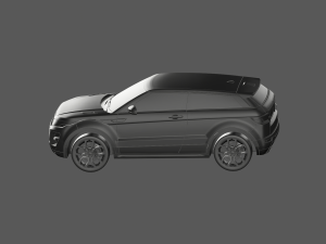 Range rover 3d ready to print model Modelo de Impressão 3D