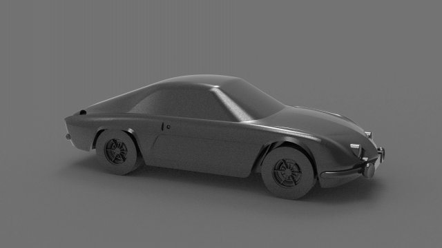 Alpline 110 3d ready to print model 3Dプリントモデル .c4d .max .obj .3ds .fbx .stl .blend 
